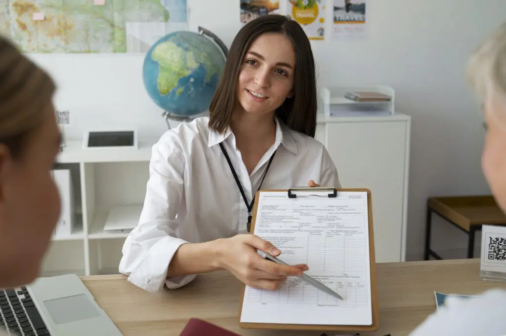 Immigration Assistant Woman