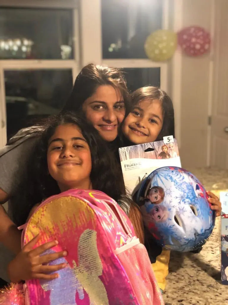 International Women’s Day - Megha with her daughters
