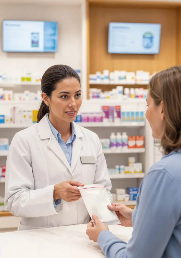 Female Pharmacy Assistant