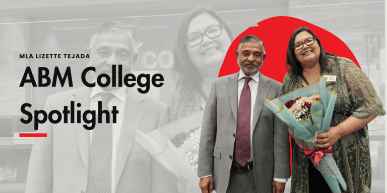 MLA Lizette and Dr Mohammad Baten