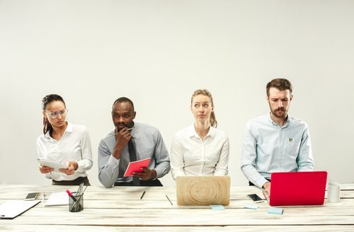 Different community support workers with different jobs