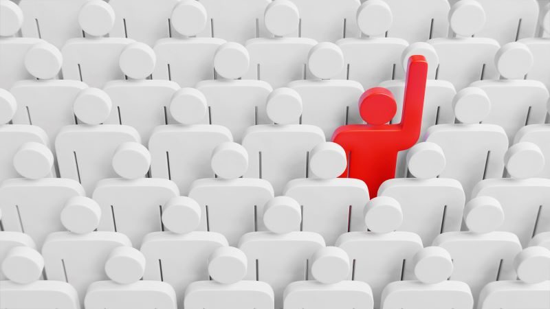 An individual that stands out from the crowd will always draw attention - that is core in digital marketing